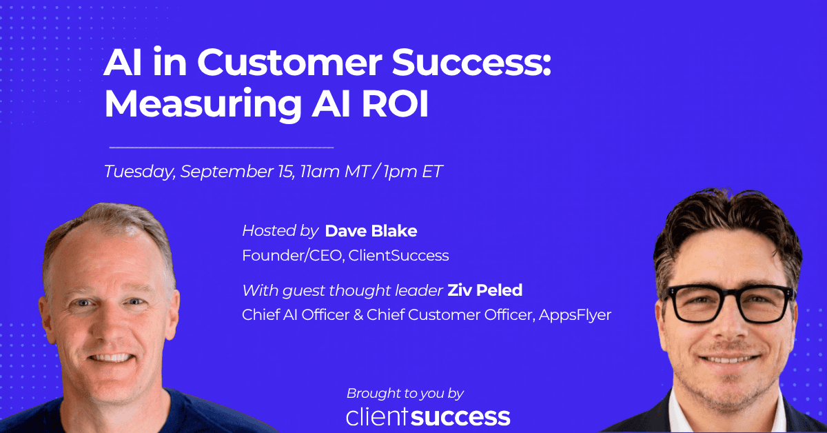 AI ROI in Customer Success